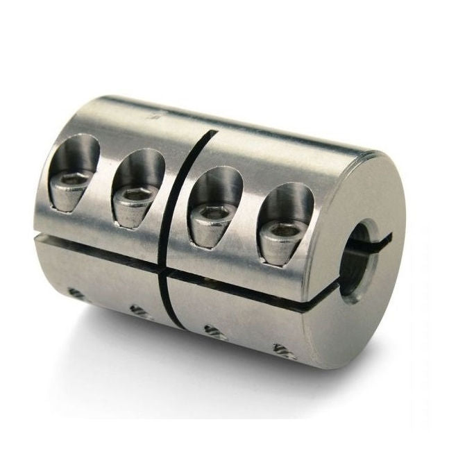 1100485 | CP-127-127-29-044-R1-3C --- Rigid Couplings - 12.7x12.7x28.575 mm Clamp - Stainless Steel Coupling
