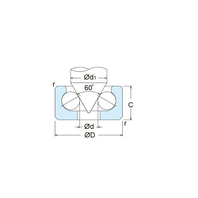 1063917 | BCF13 (100 Pcs) --- Pivot Bearings - 5.16x13x3.5 mm / 0.2 mm Without Inner Ring - Chrome Steel Bearing