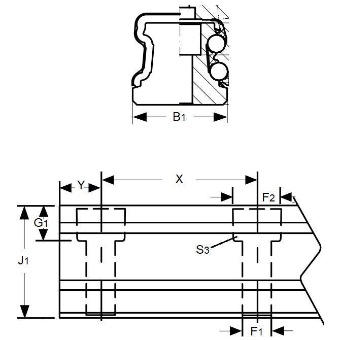 1139476 | TLM-3128RS --- Rail Systems Type 3 Rails Linear - Size Reference 30 - 28x680 mm