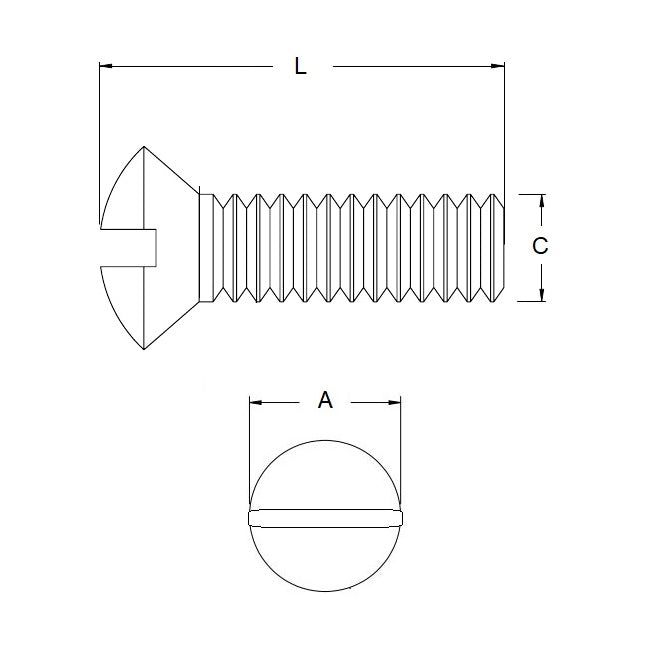 1045609 | SK030M-016-O-SL-S4 (50 Pcs) --- Countersunk Screws - M3 -3x0.5mm- 16 mm - 304 Stainless