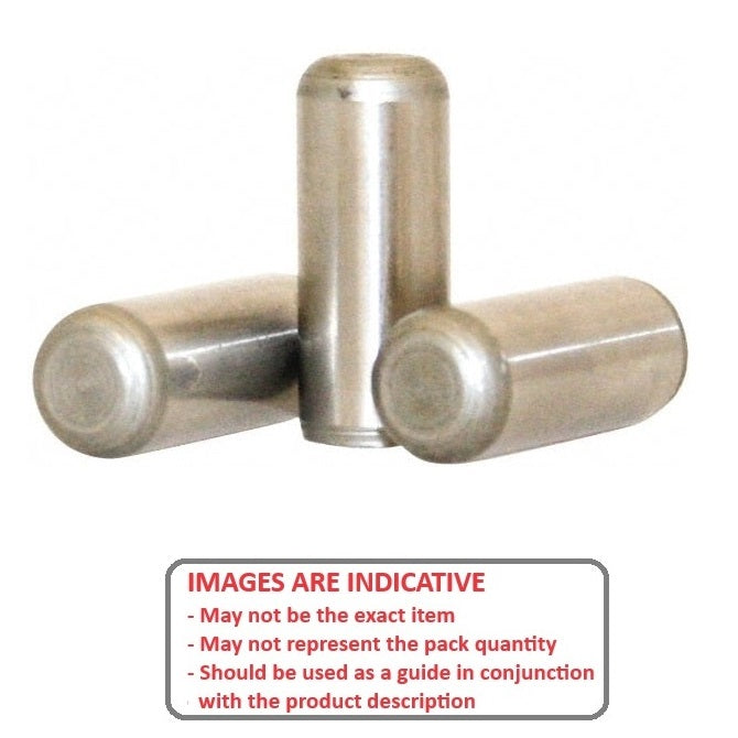 1002597 | DP007-019-303-1 (100 Pcs) --- Dowel Pins - 0.792x19.05 Standard - Stainless Steel 303/304 Similar to A2, 18-8 HRB80 Pin