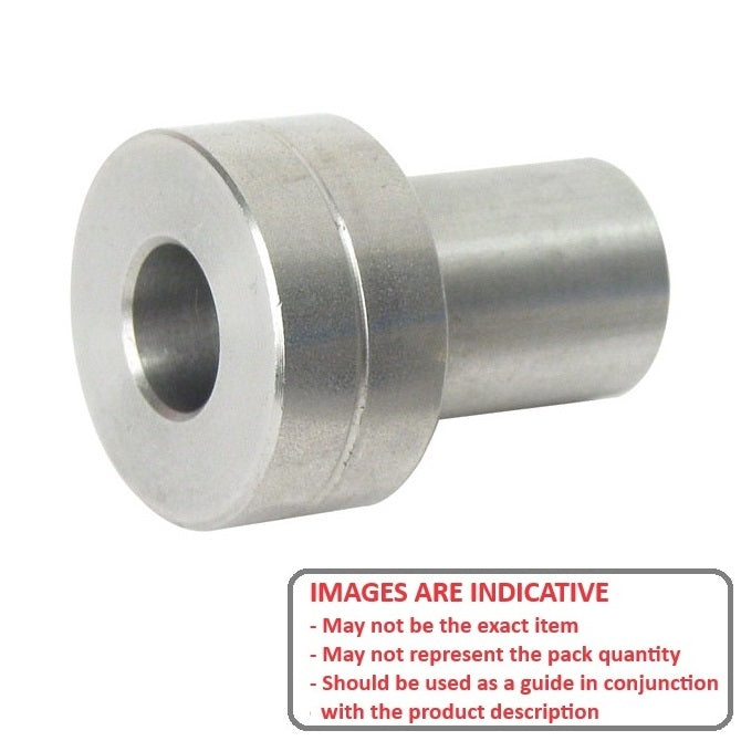 1045961 | DVAB3-ST-079-303 --- Adaptor Bushings Dual Vee - Bushing Size 3 - 25.2x9.47 mm - Stainless Steel 303 Similar to A2, 304, 18-8