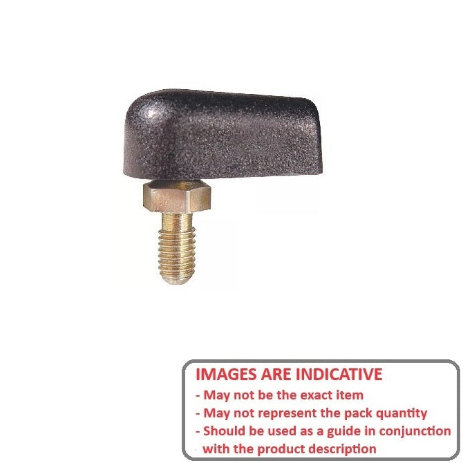 1225479 | GAS20RS --- Assembly End Fittings Gas Springs - Type Nylon Ball Joint 14.99 mm - M5 x 0.8 - Steel Gas Spring