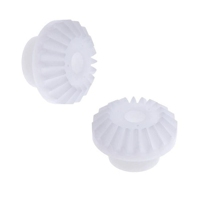 1121721 | GM-010-M05-030-A (50 Pcs) --- Mitre Gears - 20 tooth - 10x3 mm Module 0.5 - Acetal - Commercial Gear