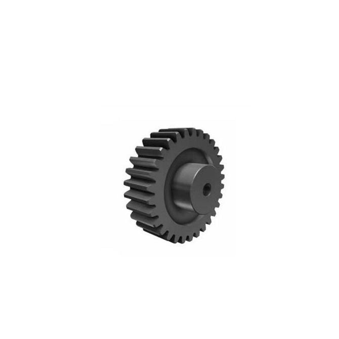 1225947 | WG1R24-030-06HP0475-NYB --- Worm Gears - Pitch 24DP - 30 tooth - 4 Deg 46 Min with 14.5 Deg Pressure Angle 24DP - Nylon - Mineral Filled Black