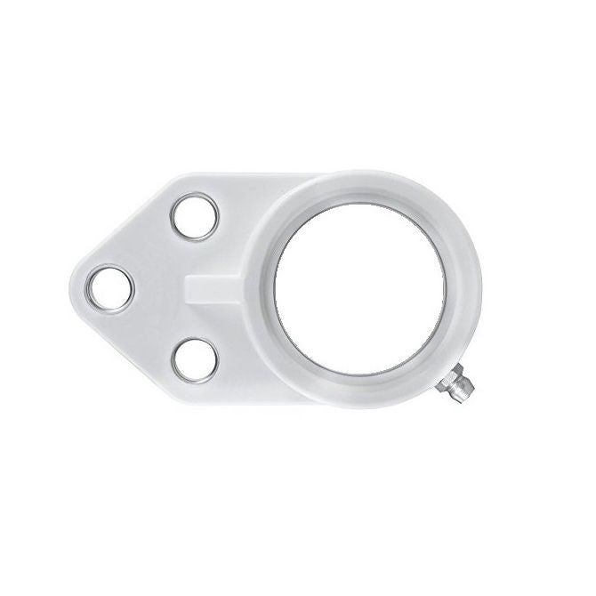 1188737 | FB204PE --- Flanged 3 Bolt Bracket Plastic Housings - 110x42x32 mm - Polyethylene Housing