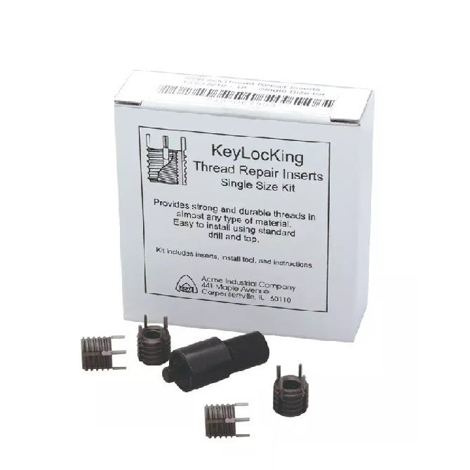 Size Kits Thread Repair - 1/2-13 UNC -12.7mm- 3/4-16 UNF -19.05mm- 15.7 mm - Steel
