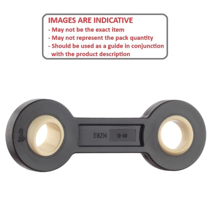 1067229 | EGZM-06-25 (10 Pcs) --- Dual Eye Joints - 6x20x25 mm Parallel