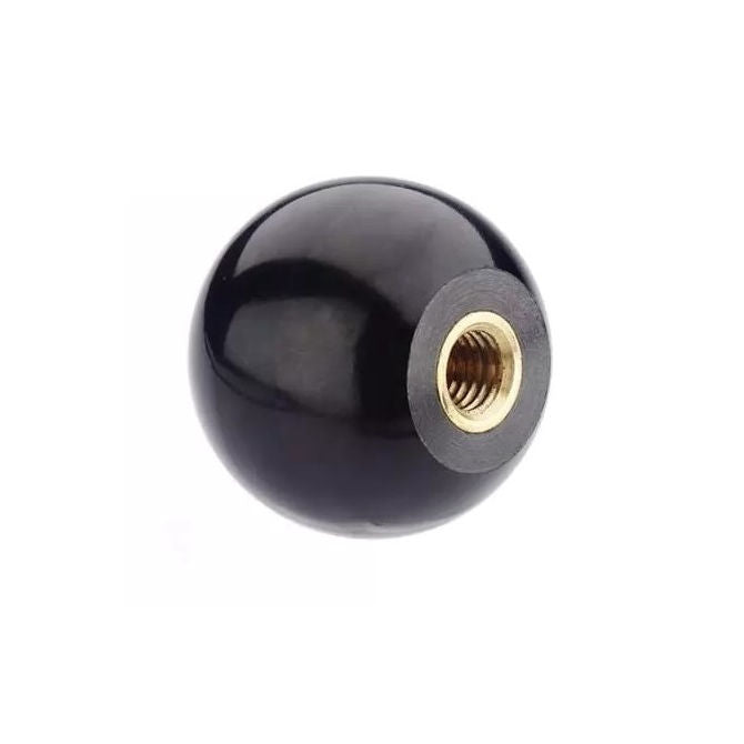 1067901 | KF060M-035-TPH-IN --- Ball Knobs - M6 - 6x1mm - 35 - - Female Threaded - Phenolic Knob