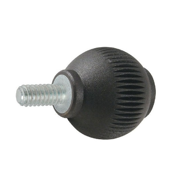 1102341 | KM127C-050-NG --- Ball Knobs - 1/2-13 UNC - 12.7mm - 50.04x30 mm Male Threaded - Steel Knob