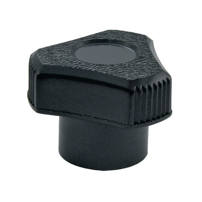 1072357 | KF064C-025-3L-BHST (100 Pcs) --- Lobe Knobs - 1/4-20 UNC - 6.35mm - 25.4x9.5 mm Three Lobe - Brass Knob
