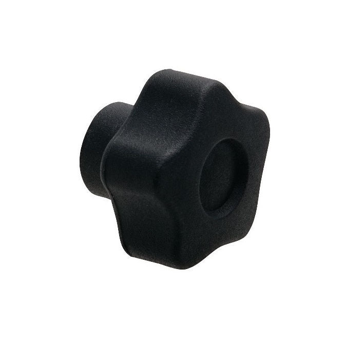 1086741 | KF095C-050-5L-BR16A --- Lobe Knobs - 3/8-16 UNC - 9.53mm - 50.04x16 mm Five Lobe - Brass Knob
