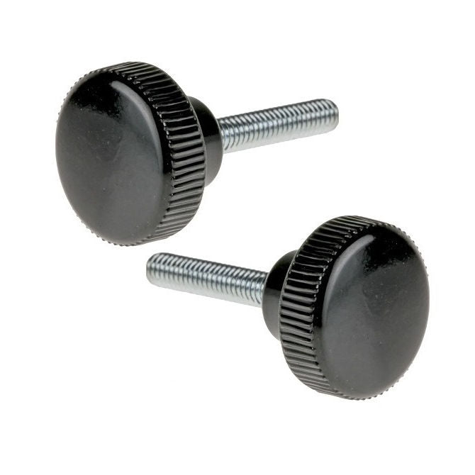 1053546 | KM040M-20-KN20 --- Knurled Knobs - M4 - 4x0.7mm - 20x20 mm Male - Phenolic Knob