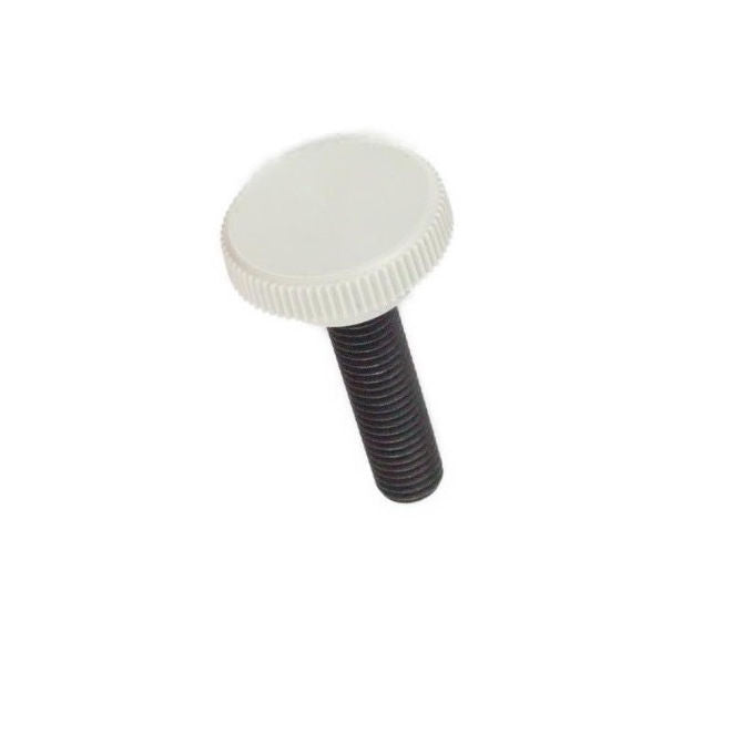 1072443 | KM064C-025-3810-KNU-G (10 Pcs) --- Thumb Knobs - 1/4-20 UNC - 6.35mm - 25.4x38.1 mm Male With Cap Screw - Plastic Knob
