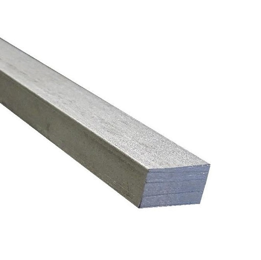 Rectangular Keysteel Lengths - 3.175x6.35x300 mm - Stainless Steel 316 Similar to A4, 18-10