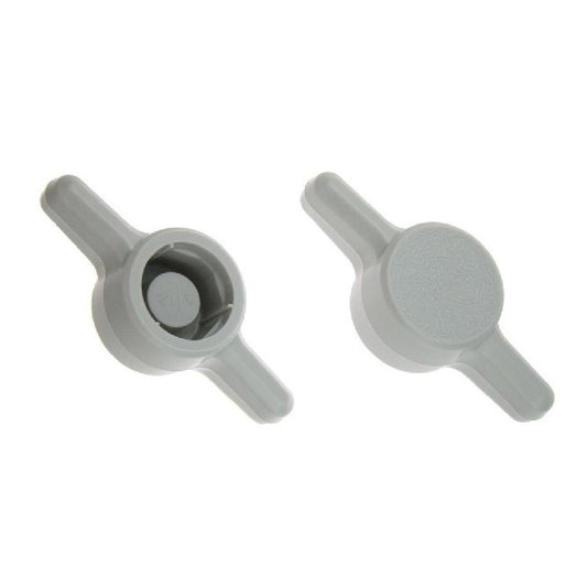 Thumb Knobs - M5 - 5mm - - Use Own Screw 26x6.6 mm For Cap Screws - Plastic