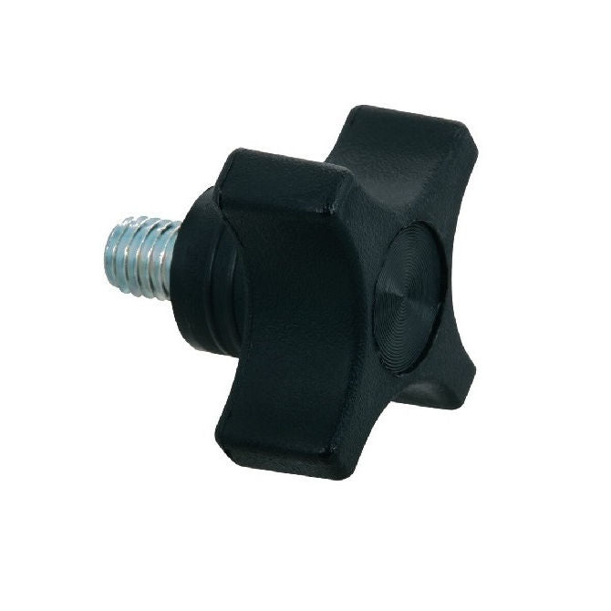 1072619 | KM064C-032-CSP25 --- Cross Knobs - 1/4-20 UNC - 6.35mm - 31.75x25.4 mm Male - Plated Steel Knob