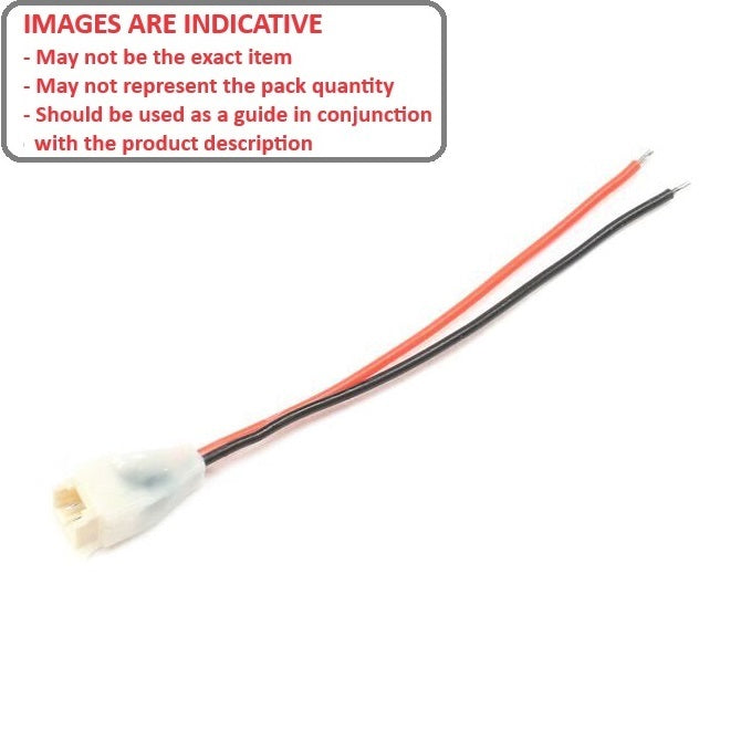 1222063 | LE-BAT-M-BLA-BL (6 Pcs) --- Leads Hobby - End Type 1 Battery - 1 Cell Lipo Male Blank - Parkzone