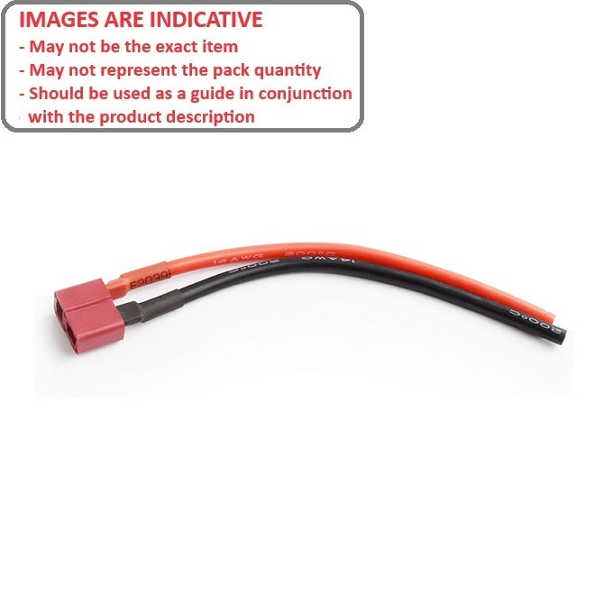 1227851 | LE-DEA-F-BLA-BL (2 Pcs) --- Leads Hobby - End Type 1 Deans Female Blank - Generic