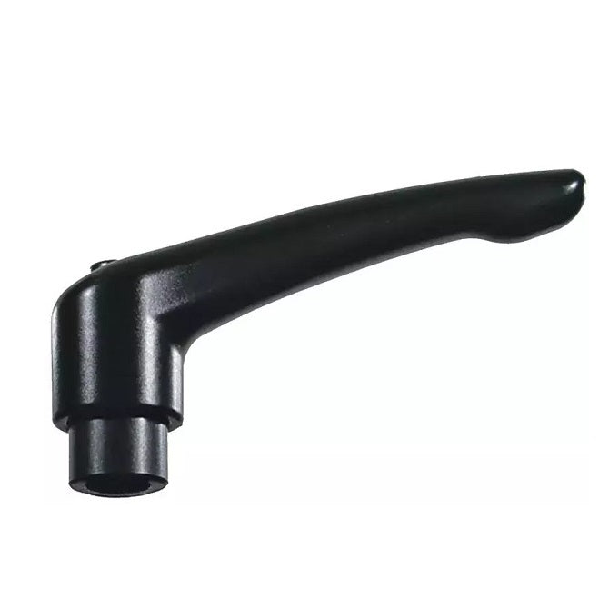 Adjustable Tapped and Reamed Handles - M10 -10x1.5mm- Powder coated Zinc 80 mm