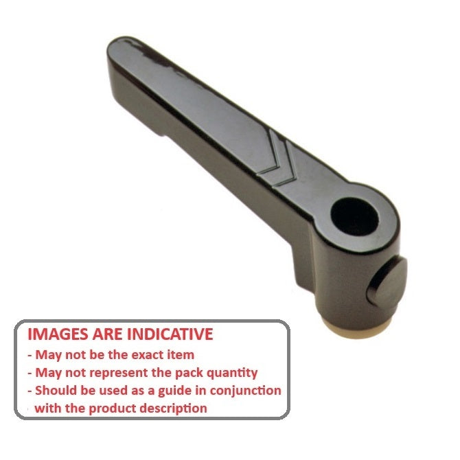 1099072 | FMH-712 --- Clamp Quick Release Levers - M12 - 12x1.75mm - 108 mm - Die Cast Zinc - Die Cast Zinc Lever