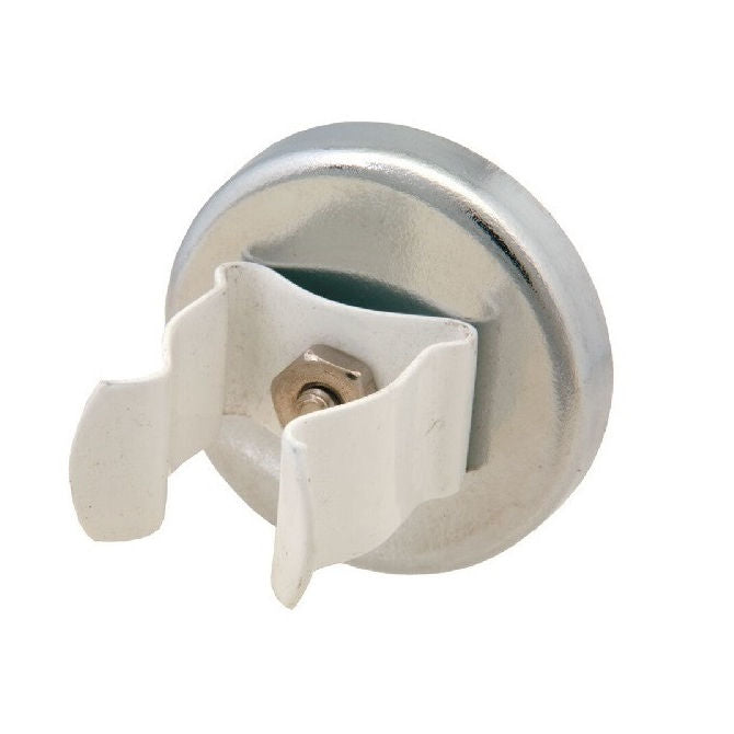 1146855 | MAG-CP-036-42-10-CL-B --- Cup Assemblies with Clips Magnets - 35.81x42.16 mm - Option 1 - White Plastic Magnet
