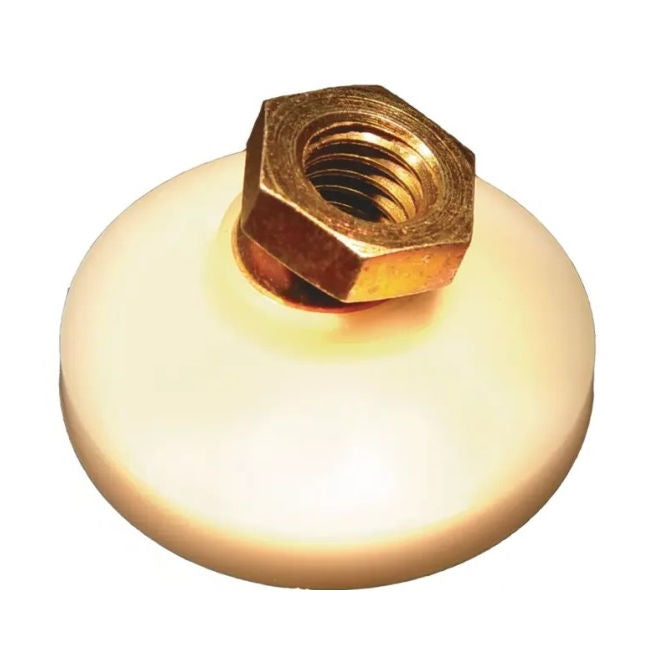 1111453 | MSF-159C-CGCAP (15 Pcs) --- Levelling Socket Mounts - 5/8-11 UNC - 15.88mm - 63.5x31.8 mm Swivel - Steel Mount