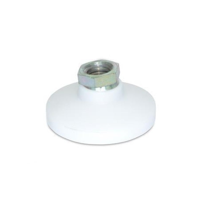 Levelling Socket Mounts - 1/4-20 UNC -6.35mm- 25.4x17.8 mm - Stainless Steel 303/304 Similar to A2, 18-8 HRB80