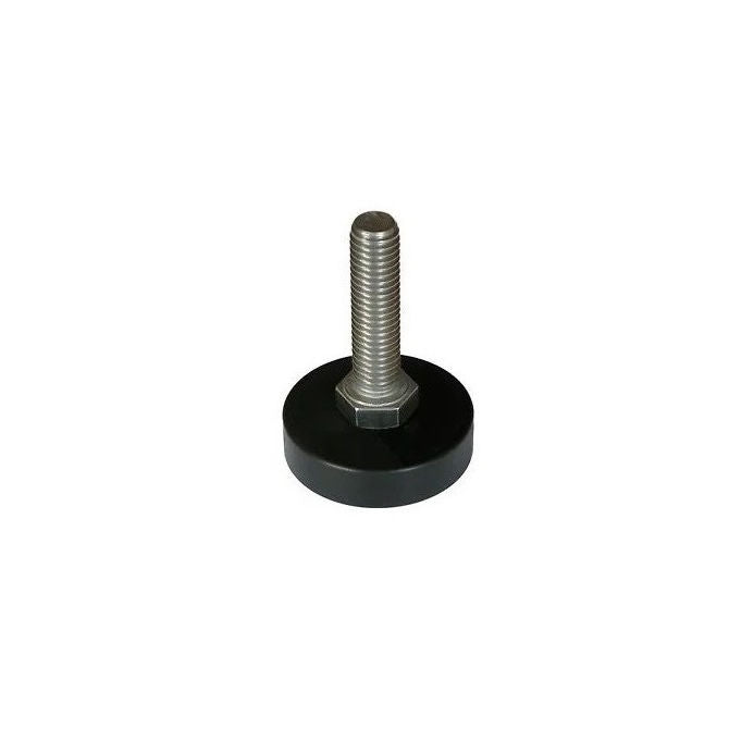 1209845 | RAD5250-1 --- Levelling Studded Mounts - M8 - 8x1.25mm - 40x10.5 mm Basic - Polyamide Adjuster