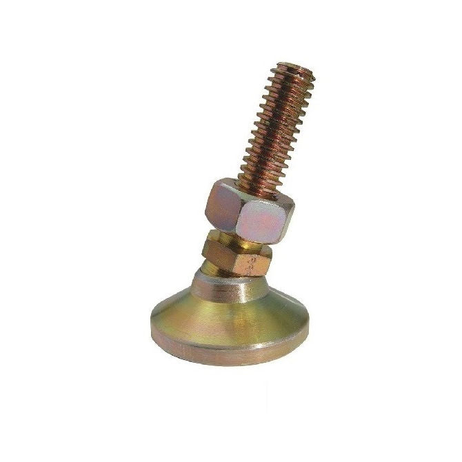 1102306 | MSM-127F-051-CGC --- Levelling Studded Mounts - 1/2-20 UNF - 12.7mm - 47.6x28.6 mm Swivel - Steel Mount