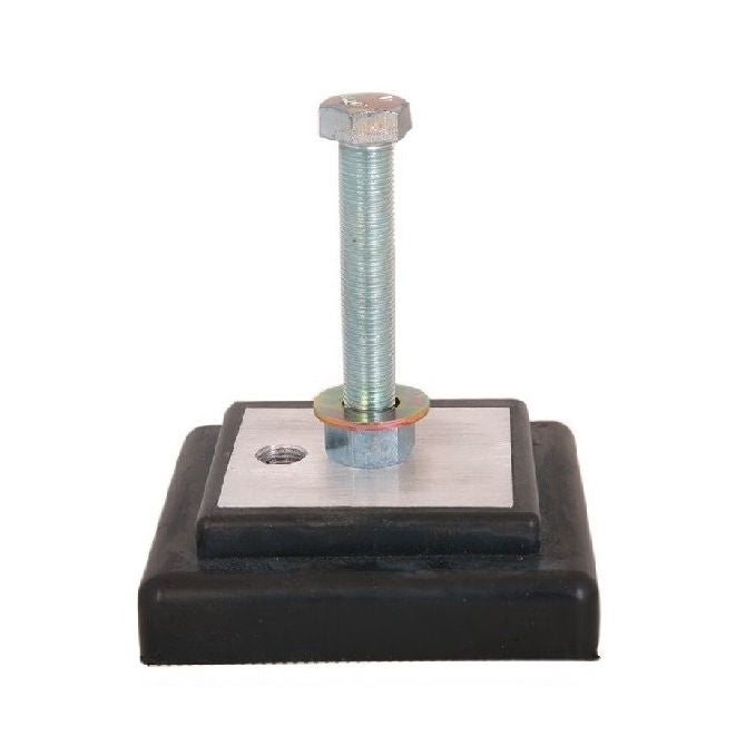 1199183 | MLM-1810-152-MC --- Levelling Studded Machine Mounts - 152.4 x 152.4 30.2 mm - 60  - Aluminium - Steel - Elastomer Duro 60 Mount
