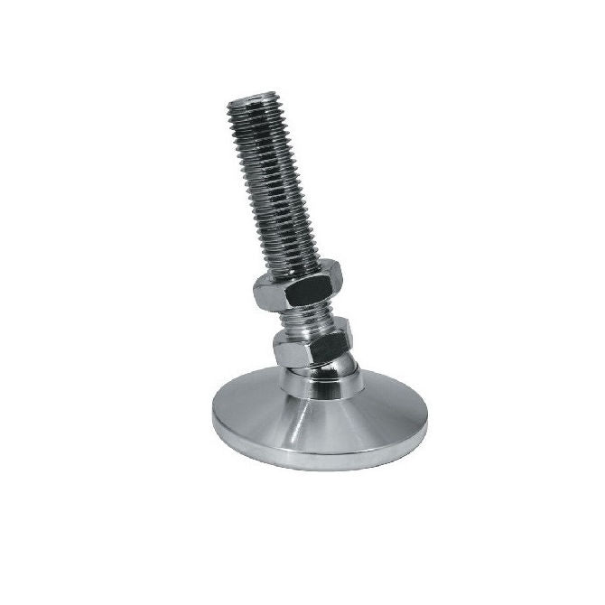 1072398 | MLM-064C-032-CNP --- Levelling Studded Mounts - 1/4-20 UNC - 6.35mm - 25.4x17.9 mm Standard - Steel Mount