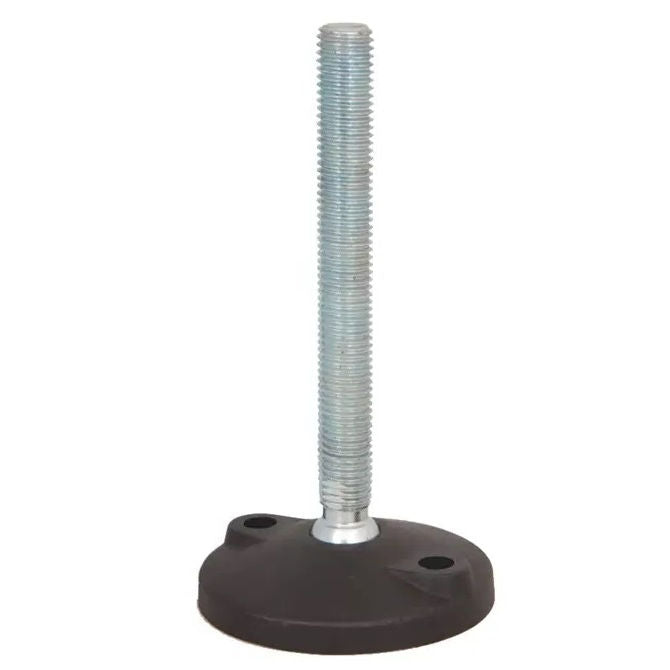1111584 | MLM-1180-159C-NS3-2LH --- Levelling Studded Mounts - 5/8-11 UNC - 15.88mm - 101.6x18.5 mm Light Duty - Stainless Steel Mount