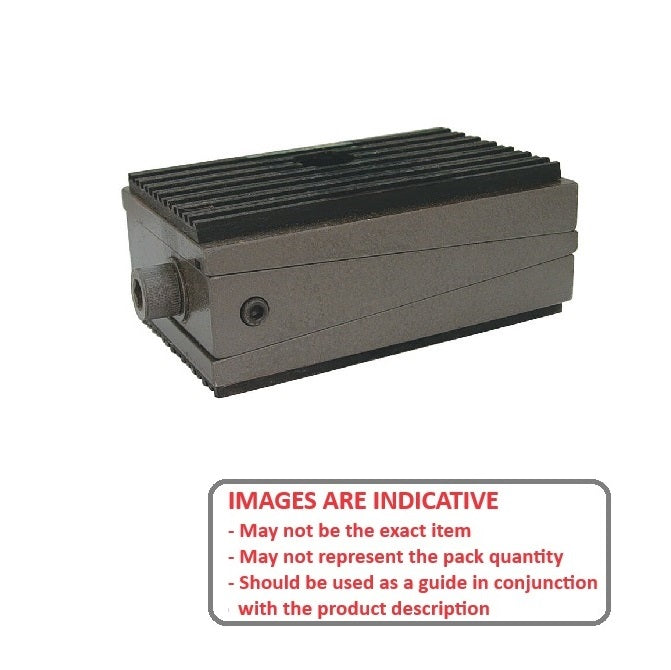 1221757 | MW-6804 --- Wedge Mounts - 6803.9 Kg - 152.4x101.6 mm Heavy Duty - Steel Mount