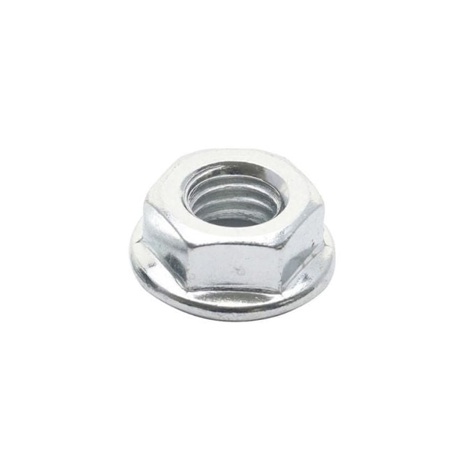 1060286 | NT050M-F-ZP --- Flanged Nuts - M5 - 5x0.8mm - Zinc Plated Steel - - Nut