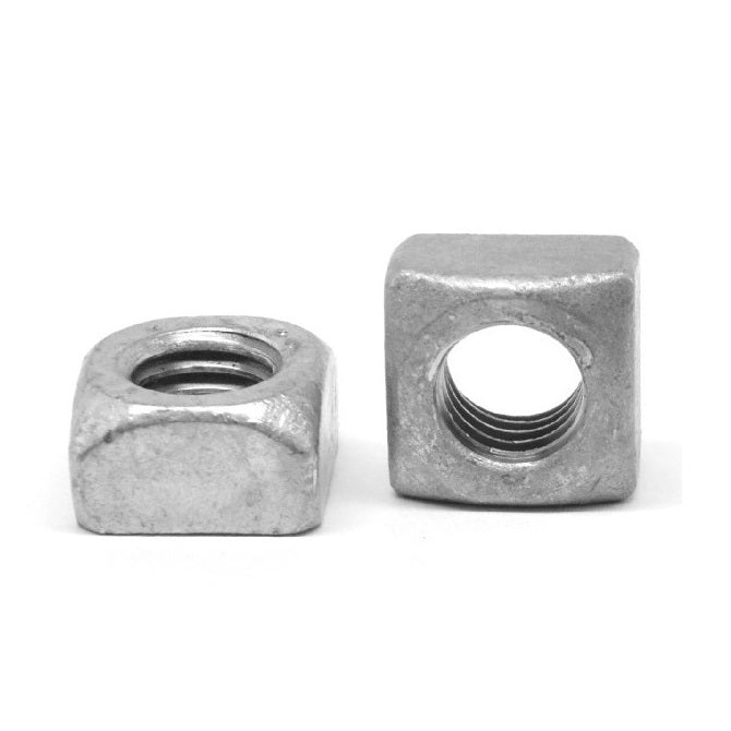 Square Machine Screw Nuts - 8-32 UNC -4.17mm- 12.294x3.3 mm