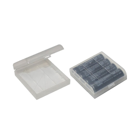 Accessories Hobby -  Plastic Carry Case for up to 4 x AA Batteries Master Brand - Secure storage for spare batteries. - Plastic