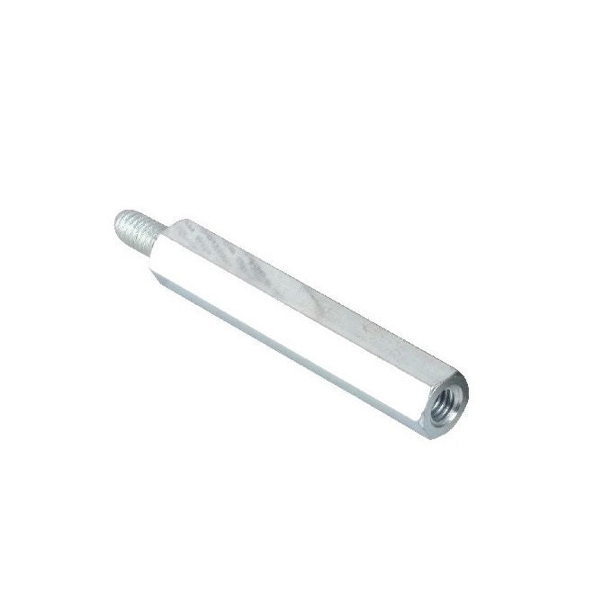 1043244 | SHX-TP-0285C-06-017-A (569 Pcs) --- Threaded Pillars - 4-40 UNC - 2.85mm - 4.76x12.7 mm - Aluminium Pillar