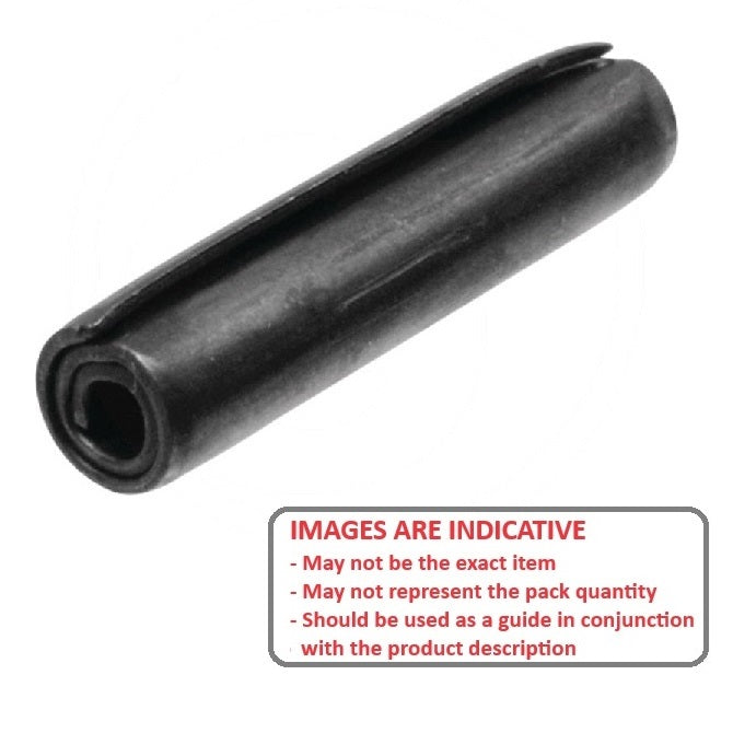 1082018 | PSP-080-045-C (2 Pcs) --- Coiled Pins - 8x45 - 8.00 - 8.15 - High Carbon Steel Pin