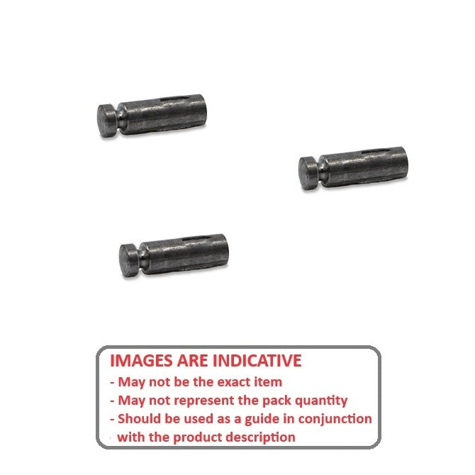 1048312 | SPP-032-19 (10 Pcs) --- Spring Posts - 3.175x19.05x1.626 mm - Steel Post