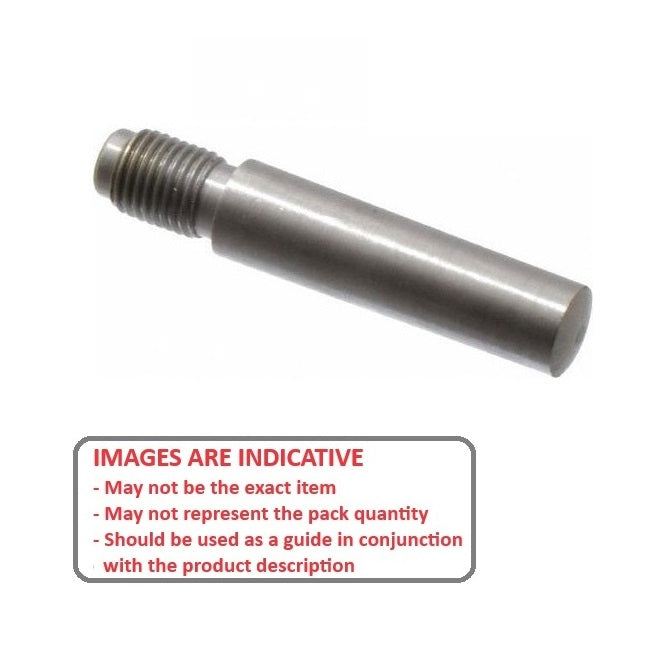 1082453 | TPM-0800-06500-EE (40 Pcs) --- Taper Metric Pins - 8x65x9.3 mm Extractable - Carbon Steel Pin