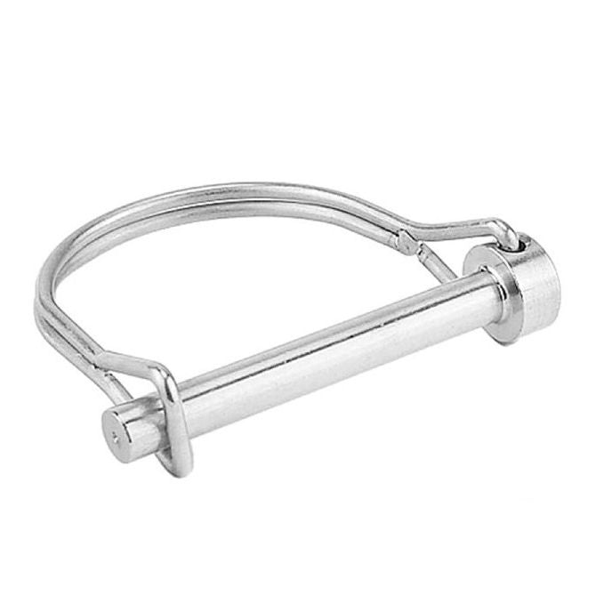 1078110 | LYP-R2-079-035-S4 --- Wire Lock Lynch Pins - 7.94x34.93x2.3 mm Double Wire - Stainless Steel 304 Similar to A2, 18-8 HRB80 Pin