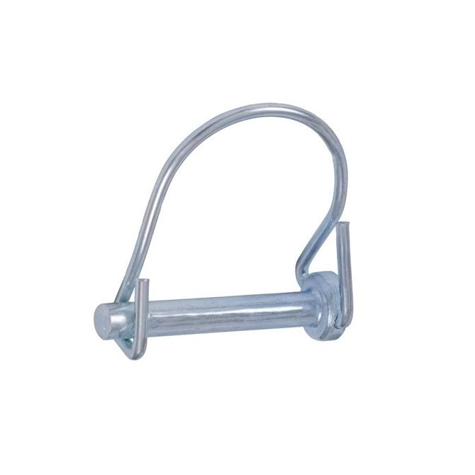 Wire Lock Lynch Pins - 9.53x63.5x3 mm - Carbon Steel Spring Wire Zinc Plated