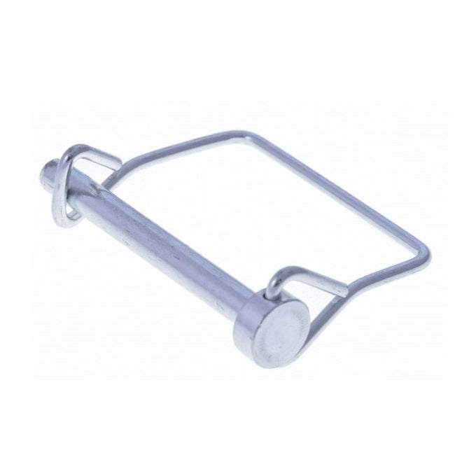 Wire Lock Lynch Pins - 9.53x63.5x3 mm - Carbon Steel Spring Wire Zinc Plated