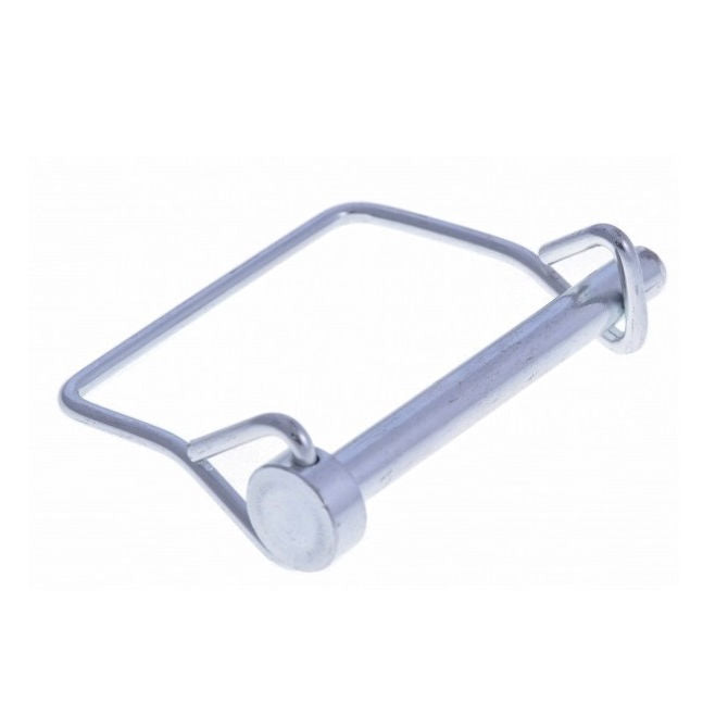 1073250 | LYP-Q1-064-064-CZ (4 Pcs) --- Wire Lock Lynch Pins - 6.35x63.5x3 mm Single Wire - Carbon Steel Spring Wire Zinc Plated Pin
