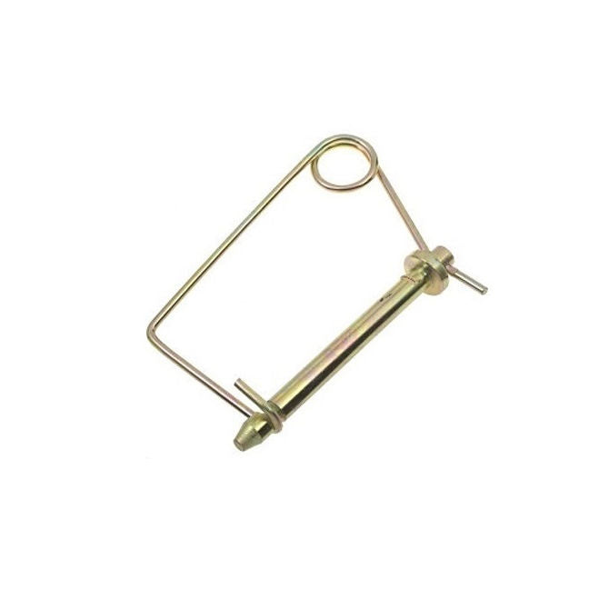 1078275 | LYP-T1-079-057-CZ (25 Pcs) --- Wire Lock Lynch Pins - 7.94x57.15x2.3 mm Single Wire - Carbon Steel Spring Wire Zinc Plated Pin