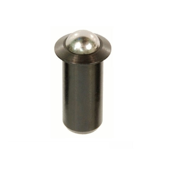 1079428 | PLBP-080-090-PS-012 --- Ball Push Fit Plungers - 8x9 mm - 6 N Plastic Body - Stainless Steel Plunger