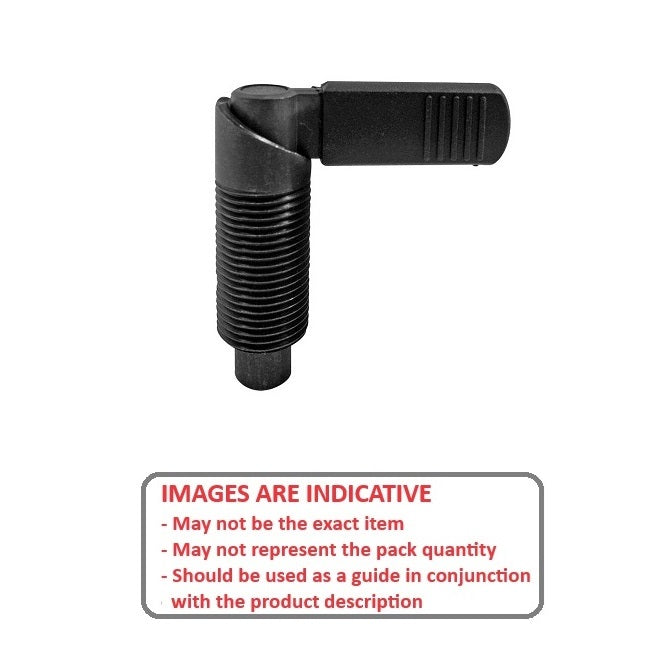 1226079 | PLIT-120-200-150-69-CA --- Indexing Cam Action Plungers - M20 Extra Fine - 20x1.5mm - 20.07x36.1 mm - Steel
