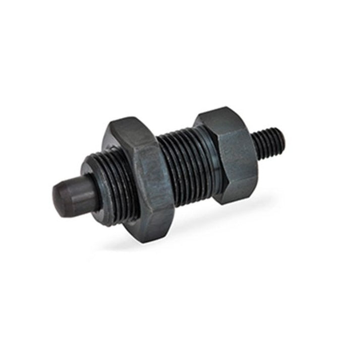 1097278 | PLIT-070-120-150-00-SH-C --- Indexing Plungers - M12x1.5 - Fine - 20 mm - 0.7 N Non Locking - Steel Plunger