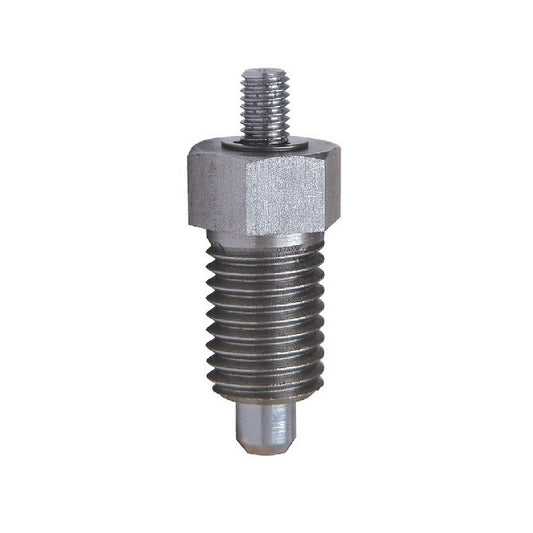 Indexing Pull Knob Plungers - 1/2-13 UNC - 12.7mm - 42.9 mm - 0.6 N Non Locking - Stainless Steel 303 Similar to A2, 304, 18-8